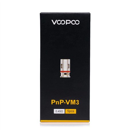 Pack de 5 résistances Pnp Vinci Voopoo PnP-VM3 0.45 ohm