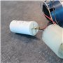 Condensateur 2,5 μF spécial volet roulant SOMFY - Condensateur cylindrique à deux cosses 2,8 mm type faston pour réparation de v