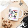 Mug Humour Collègue Fou Tasse Message Drôle Rigolo. Idée Cadeau Original pour Départ en Retraite Pot Mutation Travail Bureau Hom