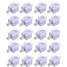 cyclingcolors 20x Taquet à ventouse en plastique et tenon Ø5mm Etagère Meuble Support Plateau Verre Vitre Goujon Tablette Cale cyclingcolors 20x Taquet à ventouse en plastique et tenon Ø5mm Etagère Meuble Support Plateau Verre Vitre Goujon Tablette Cale