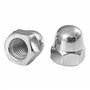 cyclingcolors 10x Ecrou Borgne Hexagonal type Haut Acier Inoxydable A2 DIN 1587 Ecrous Borgnes pour Vis Boulons Contre Écrous à