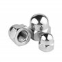 cyclingcolors 10x Ecrou Borgne Hexagonal type Haut Acier Inoxydable A2 DIN 1587 Ecrous Borgnes pour Vis Boulons Contre Écrous à