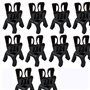 Tremblay Lot de 10 Clips pour 2 Jalons Ø 25 mm Agility Sport pour Chiens