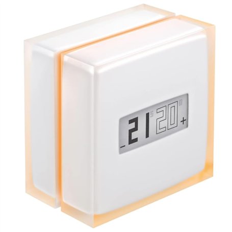 Netatmo NTH-PRO Thermostat Intelligent pour rendre le chauffage connecté compatible chaudières et pompe à chaleur