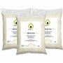 Purespa | Cire de soja Blanc | Naturel |écologique |3 kg |en flocons | cire Premium | fabrication Bougies | cosmétiques | 3X1kg