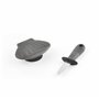 CÉCOA • Ouvre Coquillage avec Couteau en Silicone • Ouvre Huîtres avec Ventouse Fixation • Sécurité et Praticité • Accessoire Fr