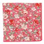 Pochette Costume Fleurie Corail - Mouchoir de Poche Homme idéal Mariage Thème Champêtre