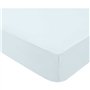 Drap housse - DOMIVA - 70 x 140 cm - Jersey - Light blue