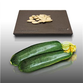 15 graines à semer - Le Grenier d'Abondance - COURGETTE Diamant Hybride F1 - Cucurbita Pepo
