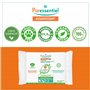 Puressentiel - Assainissant - Lingettes désinfectantes Mains & Surfaces – A l’Aloe Véra et Aux 3 Huiles Essentielles – 100% comp