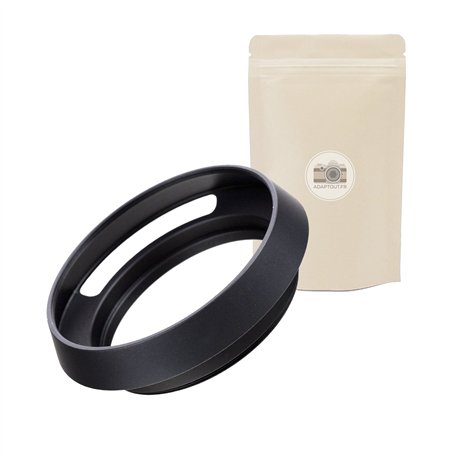 52 MM PARESOLEIL ÉVENTÉ Noir en Metal pour Objectif 52MM Pare Soleil ventilé à Trou troué Compatible Toutes Marques Vented Hood