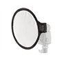 Softbox Ronde pour Flash Diffuseur Circulaire Universel Diametre 20cm Compatible Toute Marque Speedlight Canon Nikon Sony Olympu