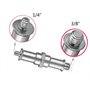 X6 Spigot Metal 1/4 3/8 Adaptateur Pied Flash Studio rotule Standard Kodak congres Support projecteur Universel