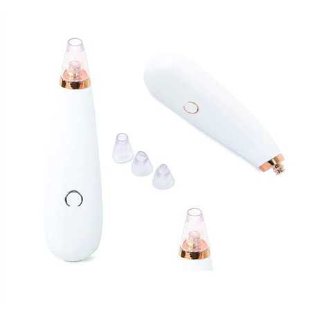 PARENCE.- Aspirateur de Points Noirs Electrique avec 3 Pointes Remplaçables - Extracteur Comédons