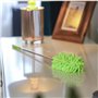 PARENCE.- Brosse Télescopique Microfibre - Plumeau Extensible pour Nettoyage à Sec et Humide - Longueur Ajustable de 25 cm à 75 