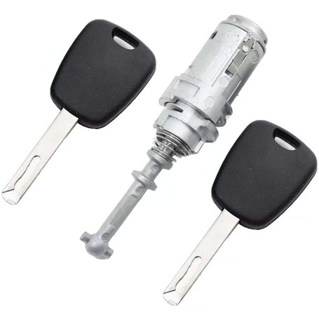 KIT Serrure + Barillet pour Porte Avant Gauche Citroen C2 C3 C3 PLURIEL + 2 clés @Pro-Plip