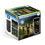TERRE JARDIN Borne Solaire photophore - Lot de 6