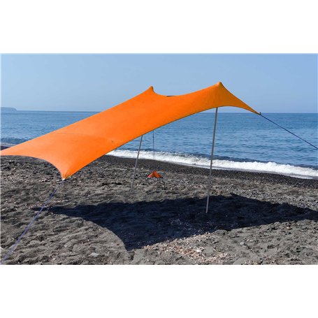 SHADYSAND - Grande Tente de Plage Familiale Anti UV (UPF 50+) Jusqu’à 5 Personnes