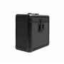 Rock On Wall - Valise porte-vinyles - Malette de rangement - Capacité 50 vinyles 33T - Noir