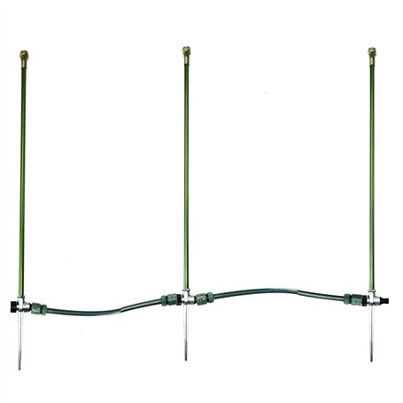 O'FRESH Brumisateur Jardin Exterieur Grande Surface - Trio de Brumisateurs de Terrasse Serre Pergola - Brumisateur Extérieur à H