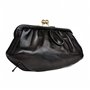 Porte Monnais Femme en Cuir véritable Agneau Souple Fermoir Clic Clac et avec Compartiment et Fermeture
