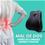 Coussin Lombaire Ergonomique - Support Dorsal en Mousse à Mémoire de Forme Soulage Les Douleurs Lombaires - Coussin pour Le Dos 