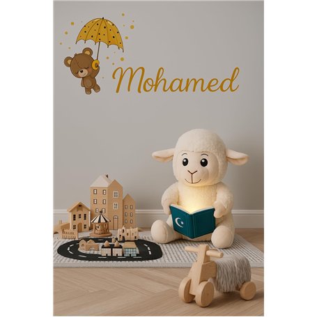 DINI PLAY Noor Sheep – Peluche Mouton Coranique Veilleuse