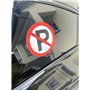 Autocollants Stationnement Interdit - Lot de 25 Stickers Ultra-Adhésifs et Résistants