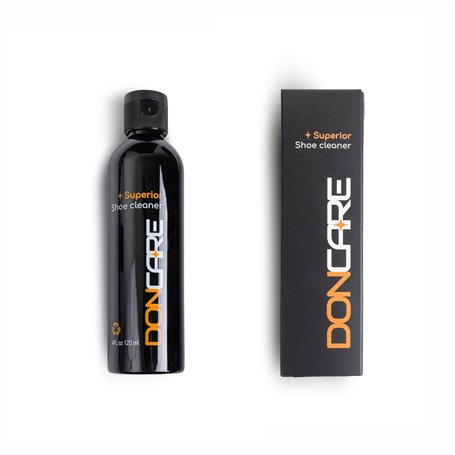 DonCare - Nettoyant Sneakers Premium 120 ml | Nettoyage & Entretien Efficace des Baskets et Chaussures en Cuir