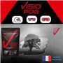 Lingette Anti Buee Lunette de Vue VisioFog - Anti Buee Casque Moto/Lunette de Sport/Natation | Lingette Microfibre Anti Buée Réu
