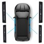 ODOKIT Seuil De Protection Porte Fibre De Carbone - Compatible avec Dacia Duster, Sandero, Logan, Jogger, Spring - Accessoires 4
