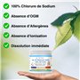 QUALITE PREMIUM 100% Naturel Solution Saline Nasale