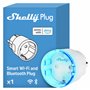 Shelly AZ Plug Blanc - Prise connectée Wi-Fi & Bluetooth 12A