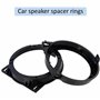 AERZETIX - C11597 - Lot de 2 Adaptateurs/Supports pour Haut-parleurs de Voiture Ø130 mm - côté de Montage Partie Avant - Compati