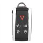 KSTE Télécommande de Remplacement de clé de Voiture Fob Shell Case Fits Jaguar XF 2009-2012 5 Bouton
