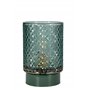 Pauleen 48310 LED Mobile Lampe Modern Glamour minuterie Pile Turquoise Luminaire à Poser