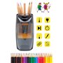 Crayons de Couleur et Crayons de Crayon – Machine à Taille-Crayon p