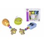 Eichhorn 100003484 Kit Musical Comprenant hochet, Maracas et castagnette, Instruments de Musique colorés en Bois, 3 pièces, à pa