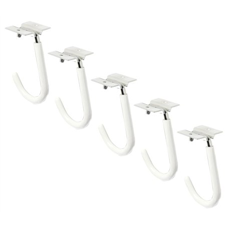 Alberts 855994 Crochet range-vélo | coudé | avec matériel de fixation | galvanisé en bleu | profondeur du crochet 90 mm | hauteu