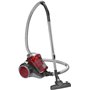 Bomann Aspirateur Sans Sac Puissant et Silencieux - Eco-Cyclon Traineau - 700 Watts - Rouge/Gris