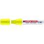 edding 4090 Marqueur craie liquide - jaune fluorescent - 1 feutre craie liquide - 4-15 mm - feutre craie effacable pour écrire s