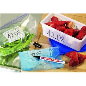 edding 8000 marqueur pour surgelés - noir - 1 marqueur résistant au gel - pointe ronde 1 mm - pour l'étiquetage des sacs et réci edding 8000 marqueur pour surgelés - noir - 1 marqueur résistant au gel - pointe ronde 1 mm - pour l'étiquetage des sacs et réci