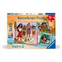 Ravensburger - Puzzle Enfant - Lot de 3 Puzzles 49 pièces - vers de Nouvelles Aventures/Disney Vaiana 2 - Fille ou garçon dès 5