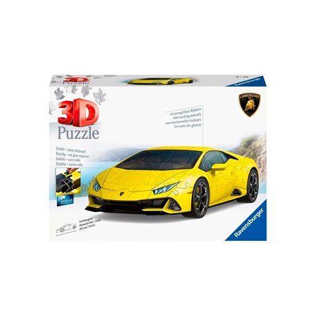 Ravensburger - Puzzle 3D Véhicules - Lamborghini Huracan Evo