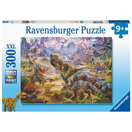 Ravensburger - Puzzle Enfant - Puzzle 300 p XXL - Dinosaures géants - Dès 9 Ans - 13295