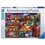 Ravensburger - 16685 - Puzzle Classique - Le Monde des Livres - 2000 Pièves