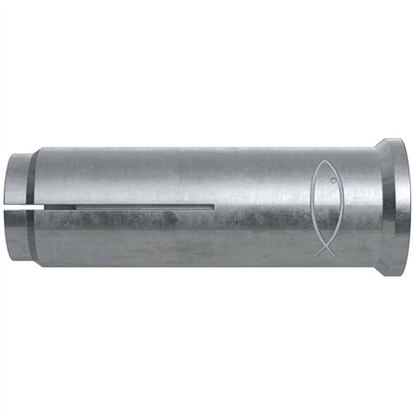 fischer - Cheville à frapper EA II M 6 x 30 mm en acier électrozingé - 100 chevilles/boîte Gris
