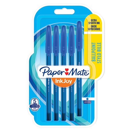 Paper Mate InkJoy 100ST stylos bille avec bouchon | pointe fine (0
