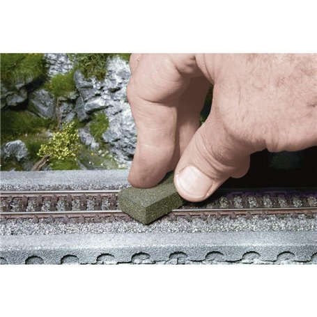 Noch - 60140 - Modélisme Ferroviaire - Outil - Bloc De Nettoyage