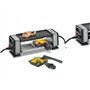 Küchenprofi Raclette VISTA2 PLUS - Raclette pour 2 personnes - Extensible jusqu'à 3 appareils - Acier inoxydable - Plaque de cui